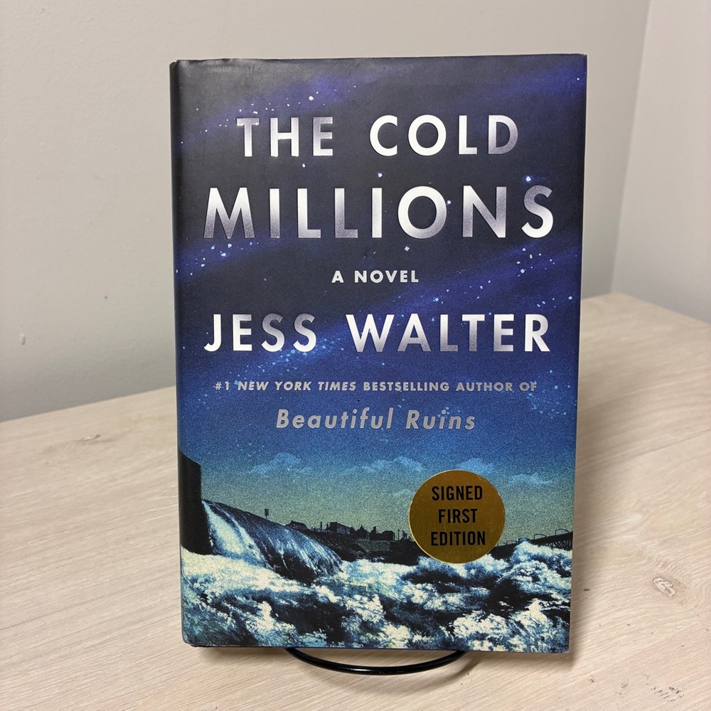 Cold Millions Jess Walter HB Signed First Edition 2020 Literary Fiction